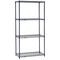 Nexel Nexelon Wire Shelving, Blue Epoxy, 36W X 18D X 63H 18366N - alternate 1